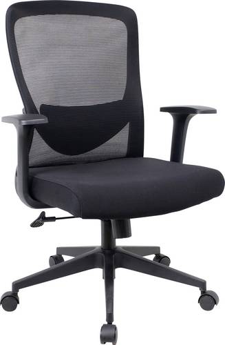 SpeaKa Professional Bürodrehstuhl SP-MOC-002 Schwarz SP-14124760 1St.