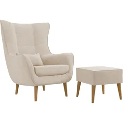 SESSEL Estjano mit Fußbank