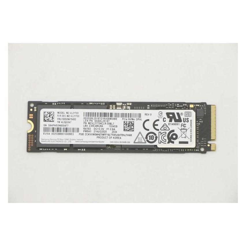 Lenovo SSD M.2 2280PCIe NVMe (1000 GB, M.2 2280) (5SS0W79493)