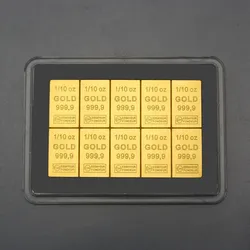 Goldtafel (10x 1/10oz Feingold) "CombiBar"