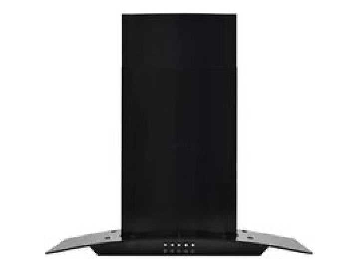 GARS Hotte murale Hotte Aspirante Professionnelle Acier inoxydable 756 m³-h 60 cm Noir(5451)