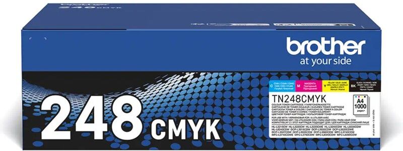 Brother TN-248VAL CMYK - 4-farbig - Toner - Multipack