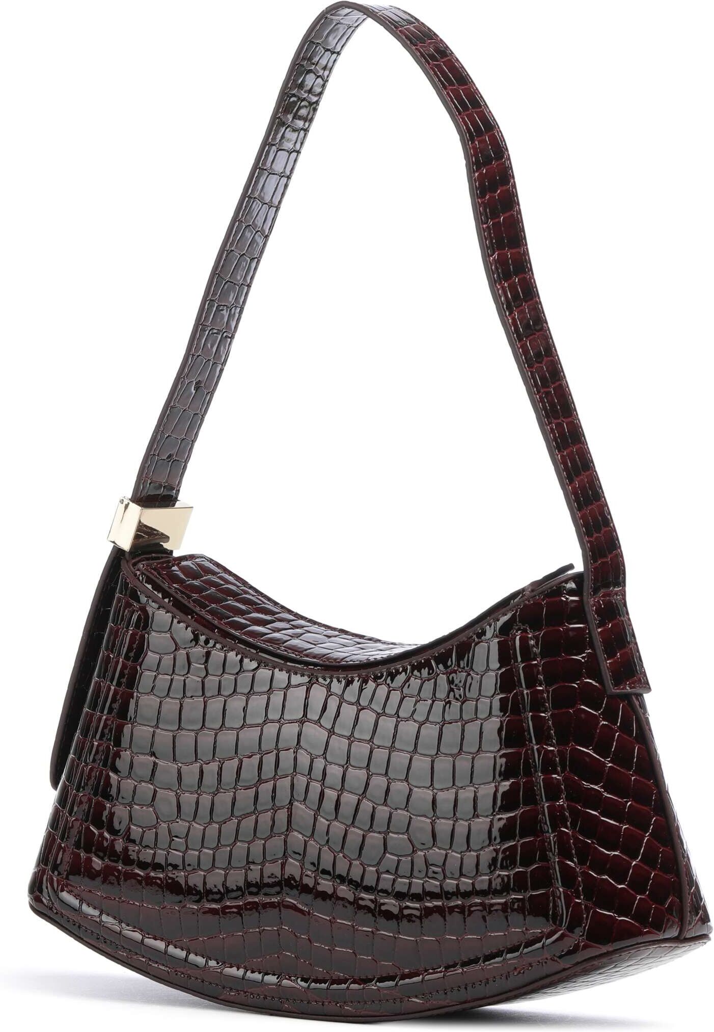 Dune London Dependent Schultertasche aus Leder, rot