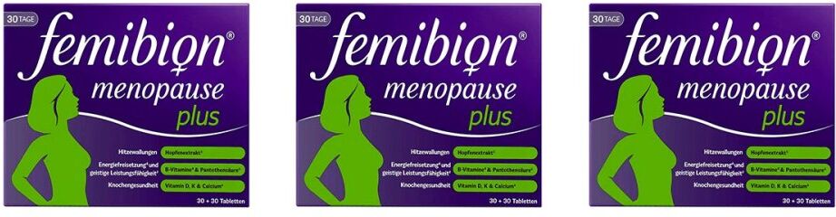 Femibion Menopause Plus Tabletten 3x2X30stk
