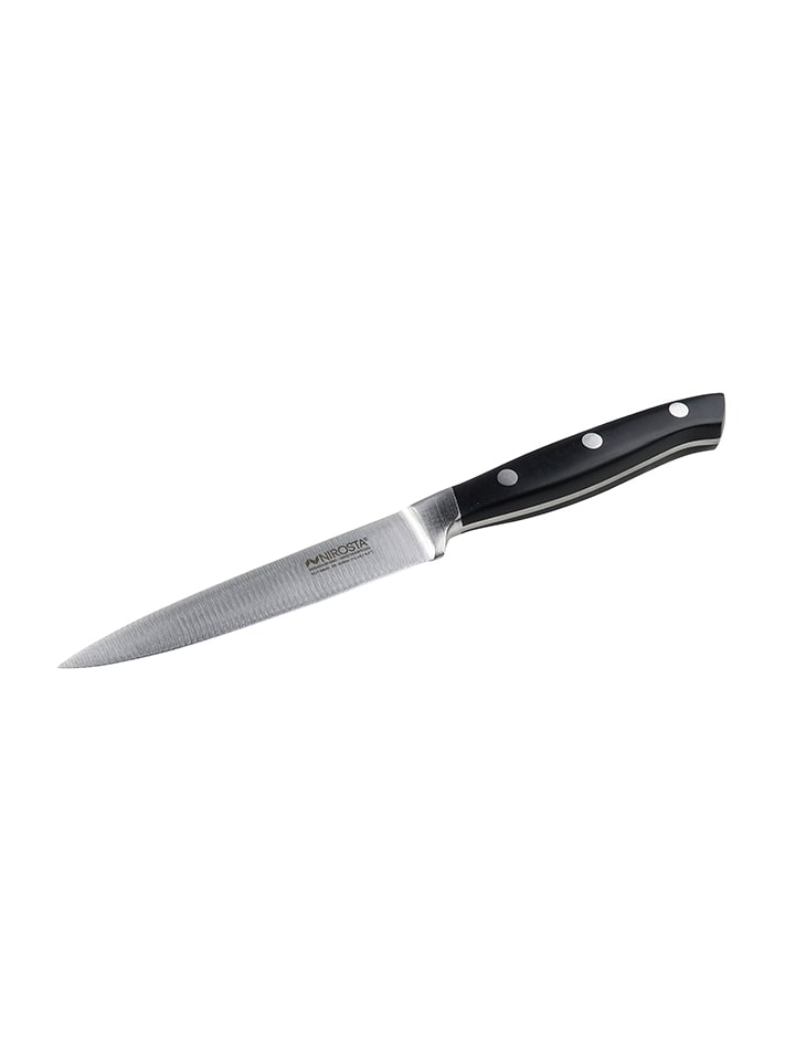Universalmesser "Nirosta" in Schwarz/ Silber - (H)11 cm - onesize