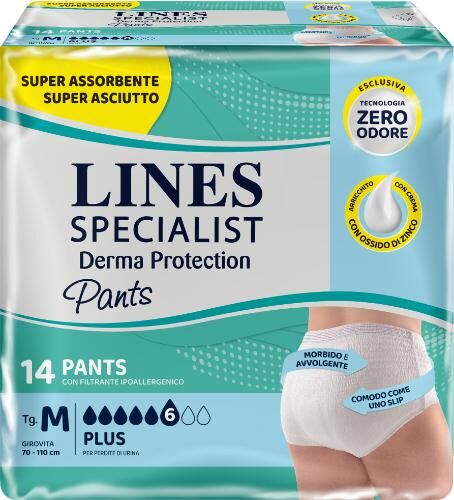 Lines Specialist Derma Protection Pants Taglia M 14 Pezzi