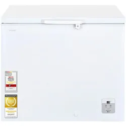 Exquisit Gefriertruhe GT220-HE-010A weiß | 217 l Nutzinhalt | Energieklasse A | Schnellgefrieren | LED-Anzeige | abschließbare Tür