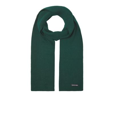 Strickschal JACK & JONES "JACDNA KNIT SCARF NOOS", Herren, scarab, Strick, Kunstfaser, unifarben, Modetücher, Kunstfaser, aus Strickmaterial