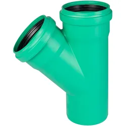 Ostendorf, Zubehör Sanitärinstallation, KG2000 Einfachabzweig DN/OD 160/160x45Grad