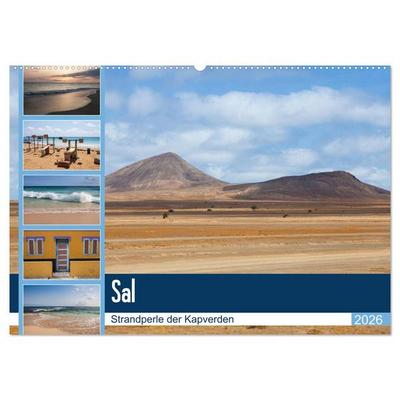 Sal - Strandperle der Kapverden (Wandkalender 2026 DIN A2 quer), CALVENDO Monatskalender