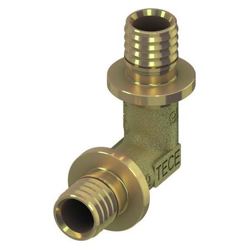 TECE Kelano portfeliai 90 ° 20 mm žalvario - 707020 (Winkelverbindung) (70 70 20)