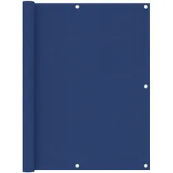 vidaXL Balkon-Sichtschutz Blau 120x300 cm Oxford-Gewebe