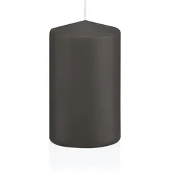 Wiedemann Kerzen Stumpenkerzen Grau Ø 58 x 100 mm, 16 Stück, 33 Brenndauer