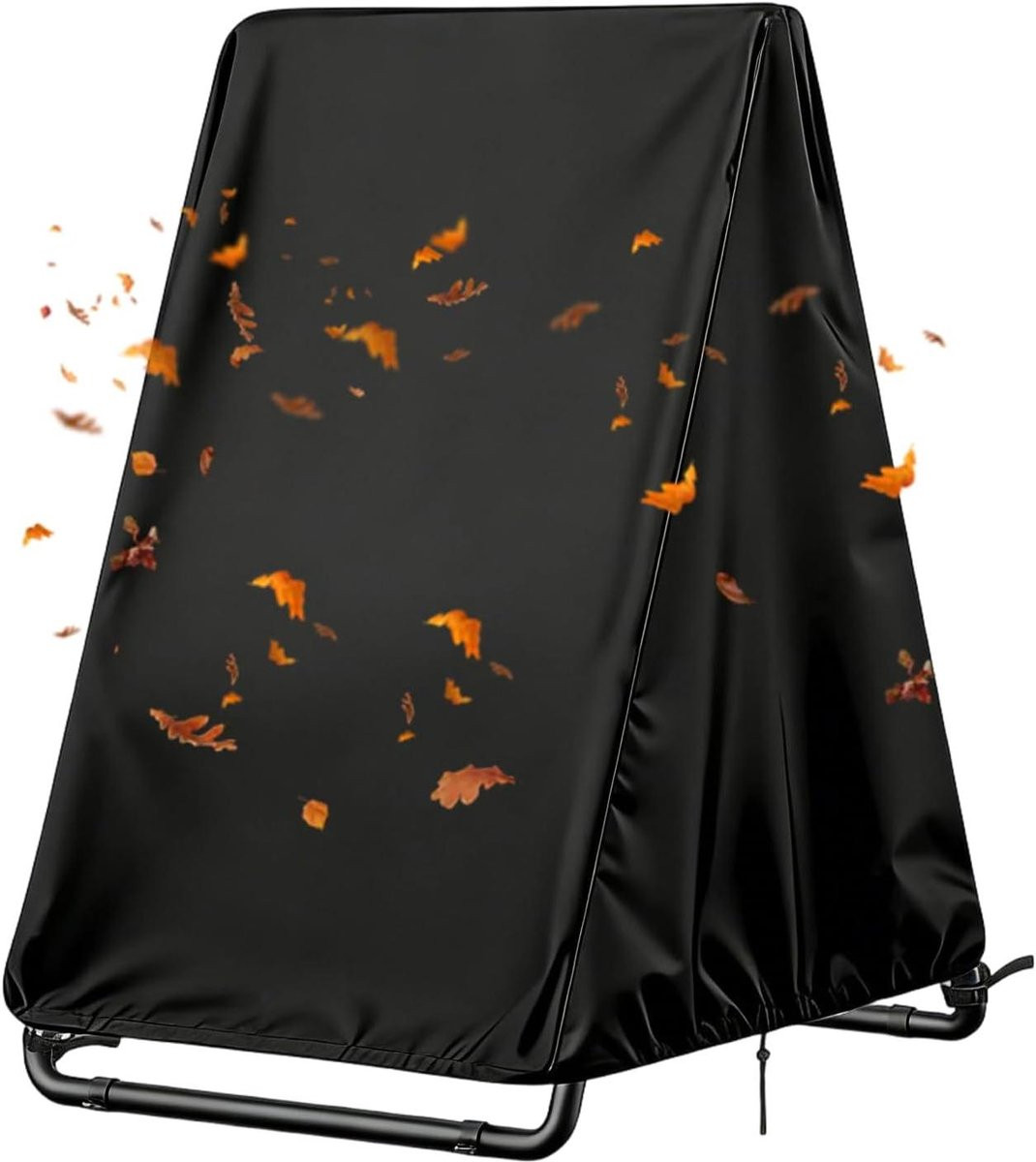 Waterdichte en UV-bestendige terrasstoelhoezen in neutrale tint - B/D/H: 102 x 140 x 182 cm