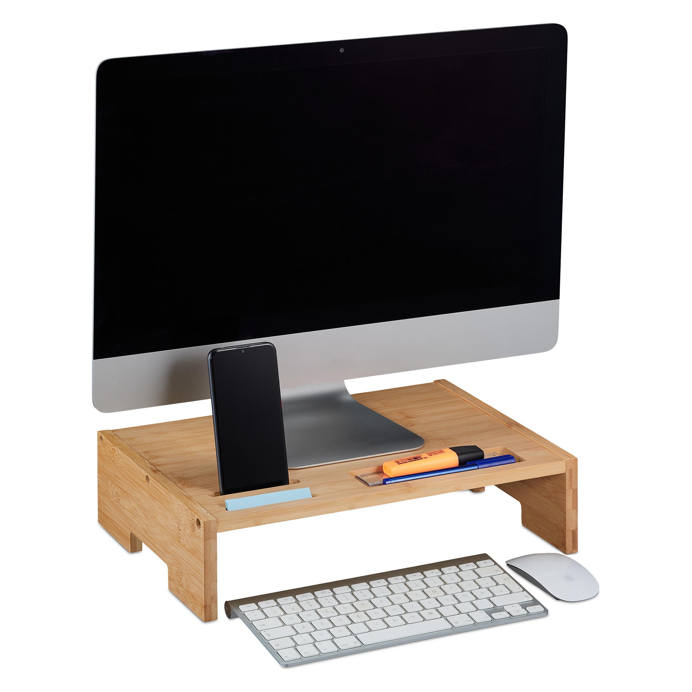 Relaxdays Monitorständer (4052025398736)