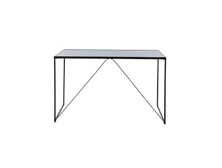 Jahnke Glazen bureau Glam Desk zwart glas/zwart