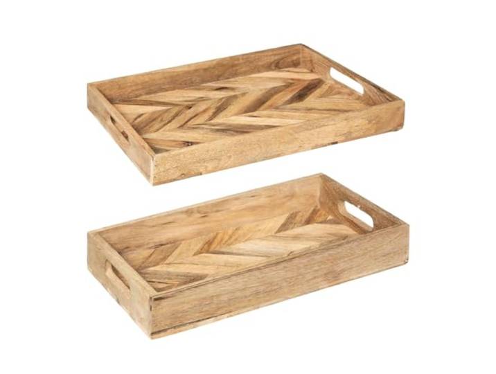 Atmosphera – Set mit 2 Tabletts Wild – Mangobaum