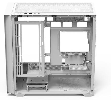 Aerocool AeroCool Geh Mini D302A-G-WT-V1 Micro-ATX Behuizing met Mesh en Wit Design