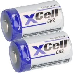 2x XCell CR2 Lithium Batterie 3V 850 mAh – CR15H270