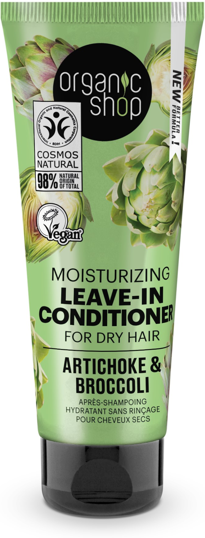 Organic Shop Artichoke & Broccoli Dry Hair Moisturizing Conditioner