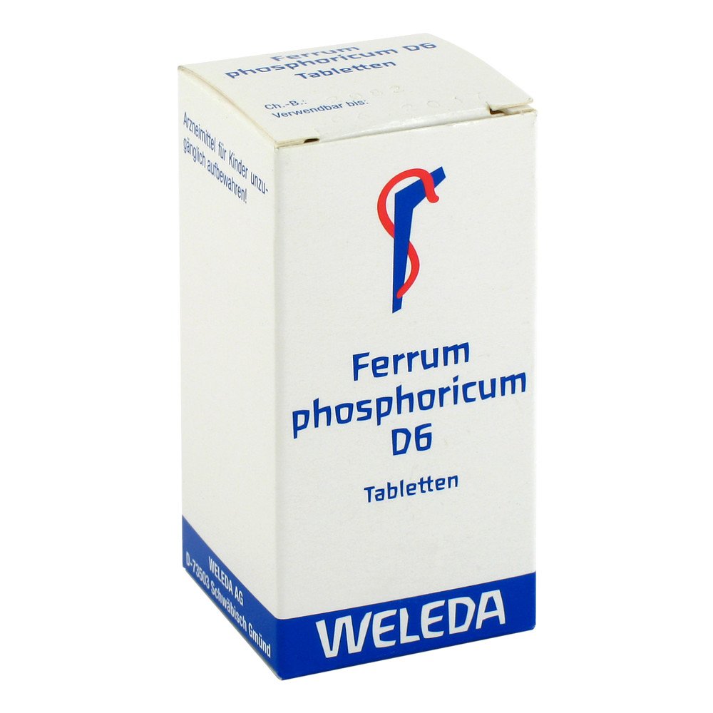 WELEDA AG Ferrum Phosphoricum D6 Tabletten 00764588