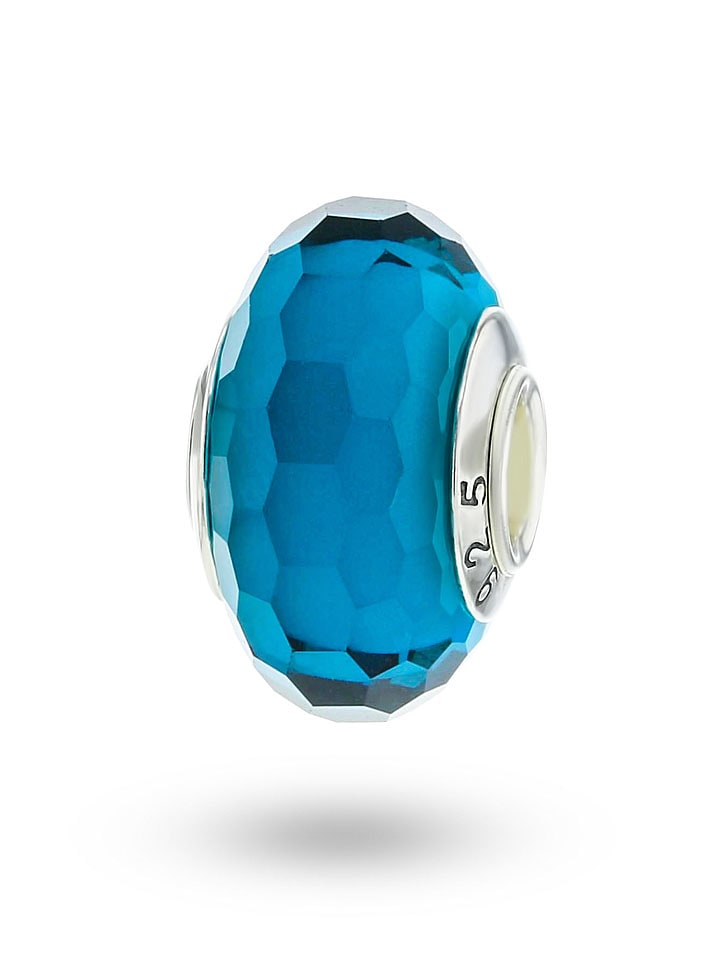 CHARM'S Silber-Bead mit Muranoglas - onesize