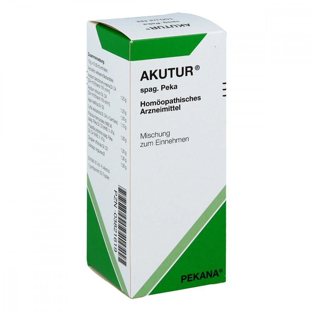 PEKANA Naturheilmittel GmbH Akutur spag. Tropfen 03821619