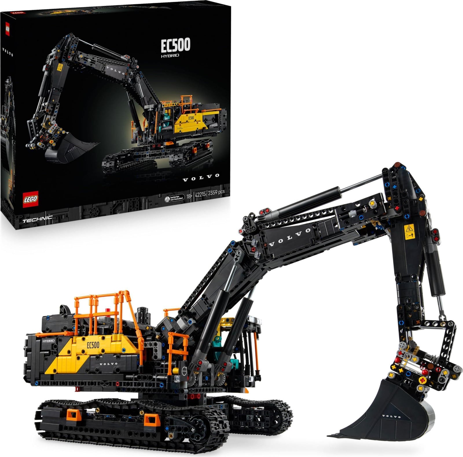 LEGO Technic Graafmachine Volvo EC500 Hybrid 42215