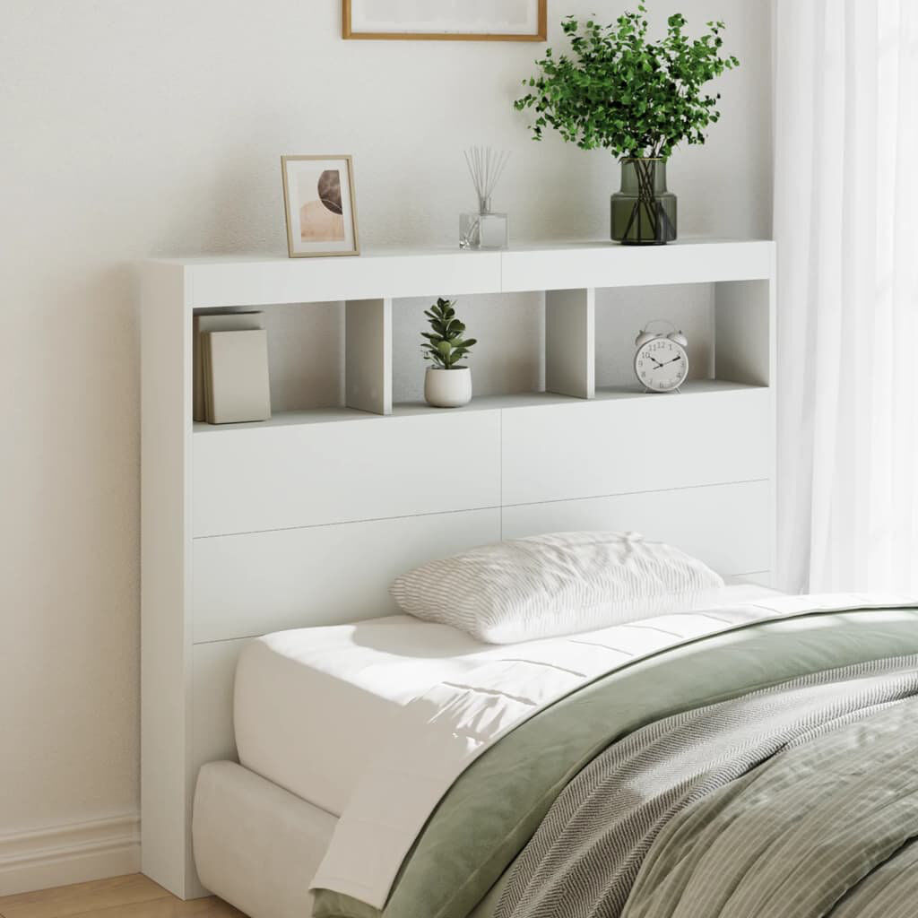 Metro Cedria Headboard White Small Double - 120 x 190 cm