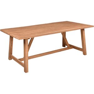Garden-Pleasure Gartentisch OAKLAND, Akazienholz, beige, 200 x 100 x 75 cm