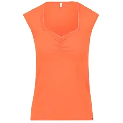 Blutsgeschwister Sommer Top Let Romance Rule - vermilion red L