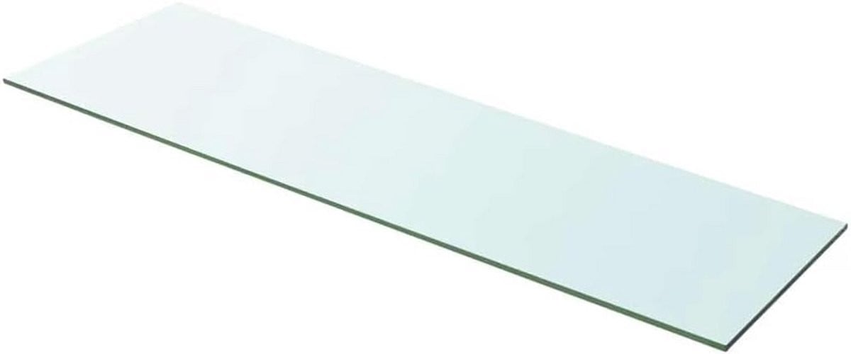 Transparante glazen wandplank voor volwassenen