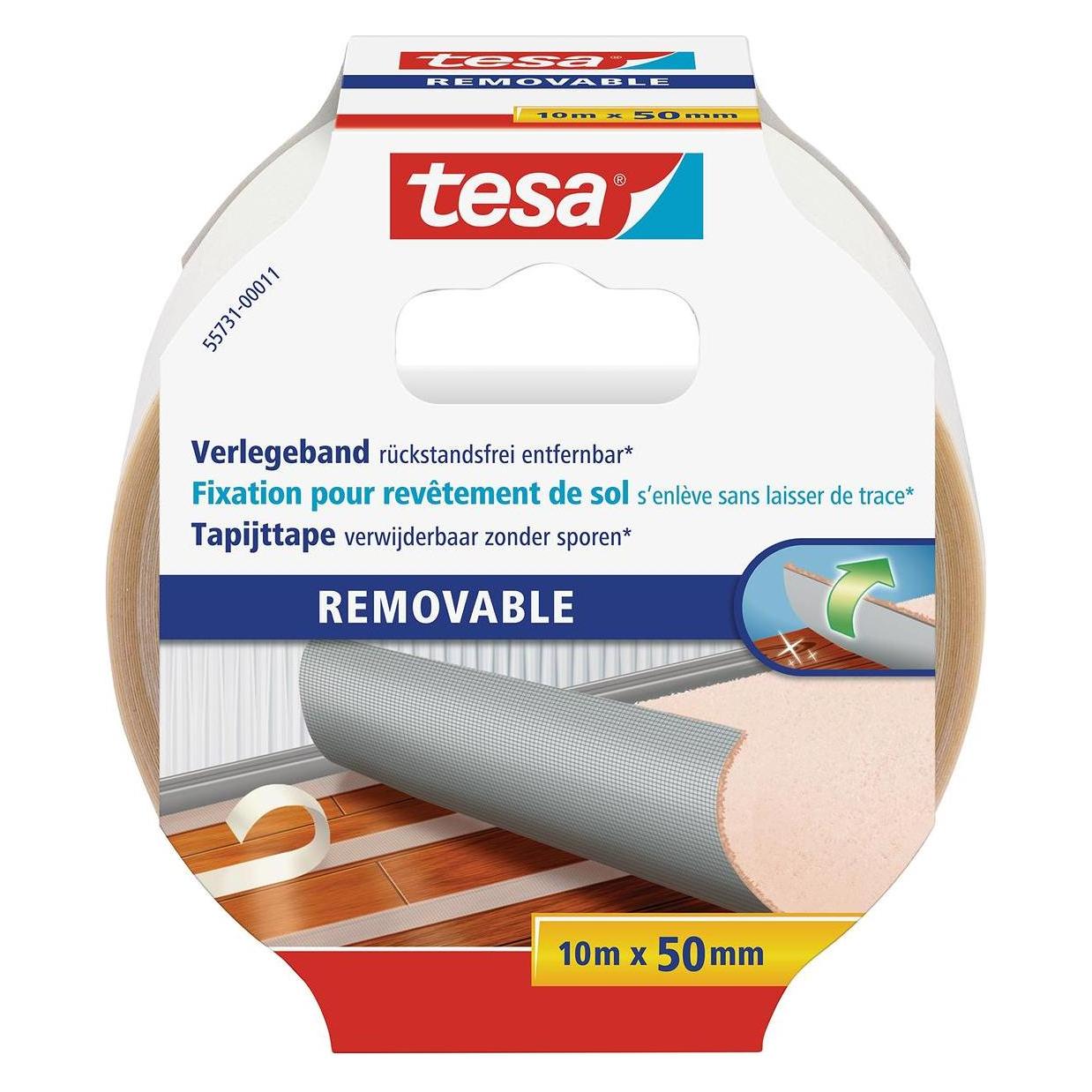 tesa Verlegeband REMOVABLE (50 mm) (55731-00011-11)