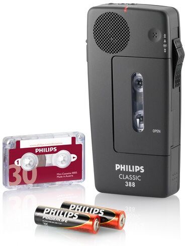 Philips Pocket Memo Classic 388 Black
