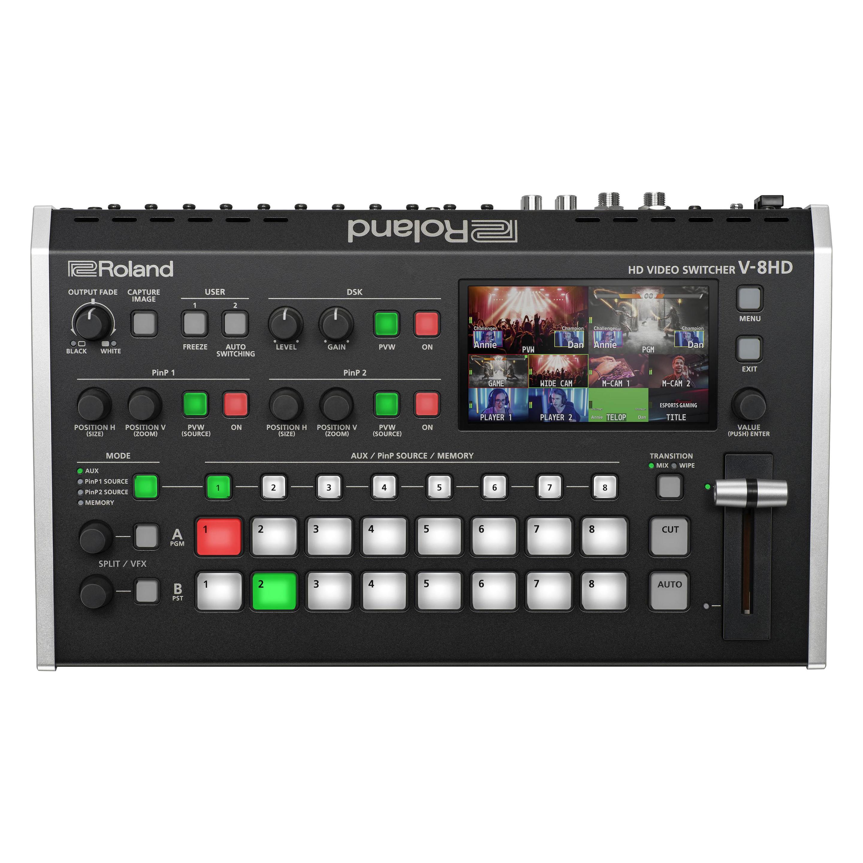 Roland V-8hd 8 Channel HD Video Switcher (420961A38)