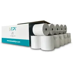 Thermopapier | 100 Rollen | 80 x 80 mm | Ohne Bisphenol