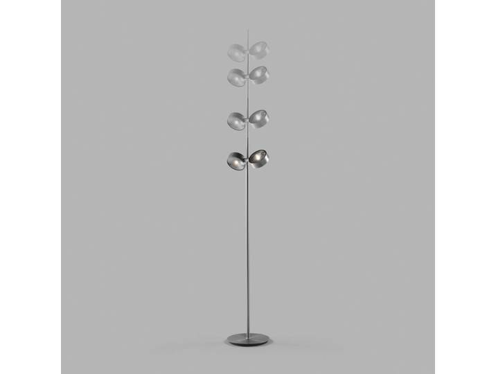 Orbit Stehleuchte Touchless Titanium - LIGHT-POINT - Wohnzimmer - Aluminium