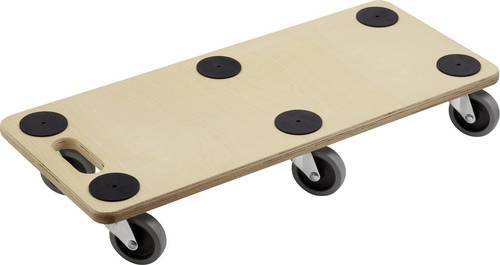 Meister Werkzeuge 0821420 Transportroller Holz Traglast (max.): 300kg 680mm x 290mm x 98mm Anzahl Lenkrollen 6