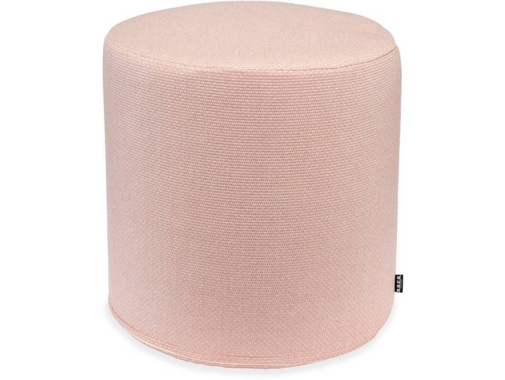 H.O.C.K. Sitzhocker H.O.C.K. Odin Outdoor Hocker Pouf ø45x45cm rund nectar fuzzy peach, Hocker, Sitzhocker, Pouf Hocker, Barhocker - wetterfest, vielseitig