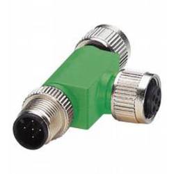 Pepperl+Fuchs 189351 T-Verteiler M12 Stecker, gerade, Buchse, gerade Polzahl Sensoren: 5 1 St. Piece