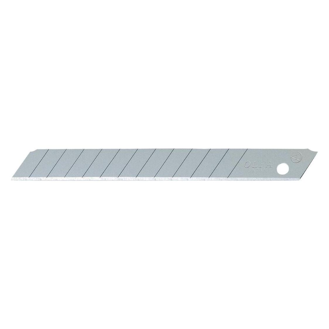 Lebez Packung mit 10 Stück Olfa-Klingen 9mm (Ersatzklinge) (32634210)
