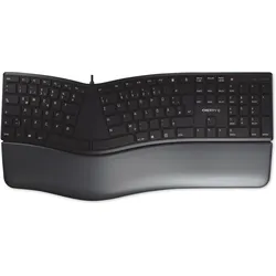 Cherry KC 4500 (DE, Kabelgebunden), Tastatur, Schwarz