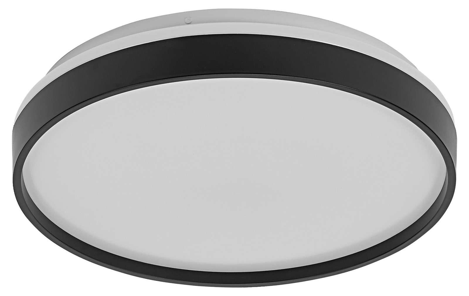 Osram Orbis Gisela LED plafondlamp, 24W, 3000K warm wit, zwart, Diameter: 385 mm
