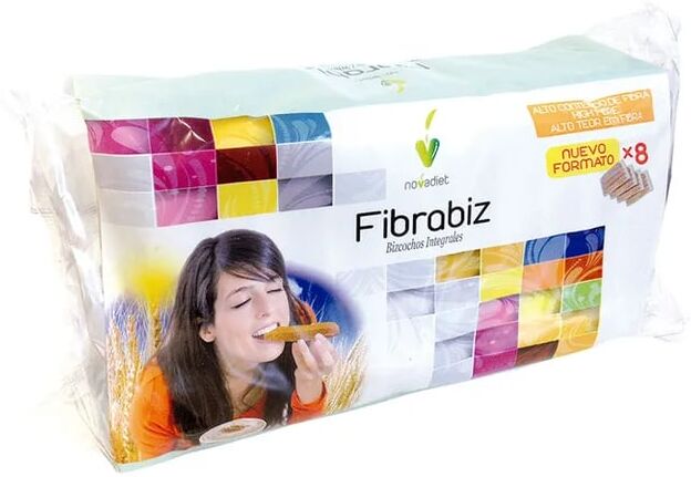 Novadiet Fibrabiz Bolachas Integrais 400g