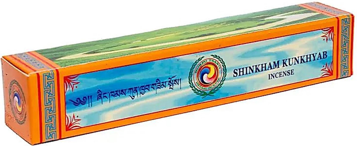Phoenix Import Mani Bhadra Tibetaanse Shingkham Kun Khyab Wierook - Klein