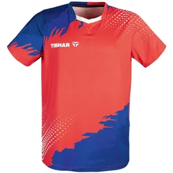 Tibhar, Unisex, Sportshirt, France (S), Rot