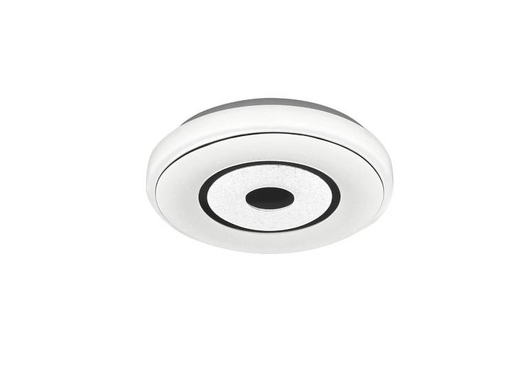 Nettlife Led-Deckenleuchte Dennis 30/30/6 cm, Weiß, Kunststoff, LED integrated, 30x6x30 cm, Lampen & Leuchten, LED Beleuchtung, LED-Deckenleuchten