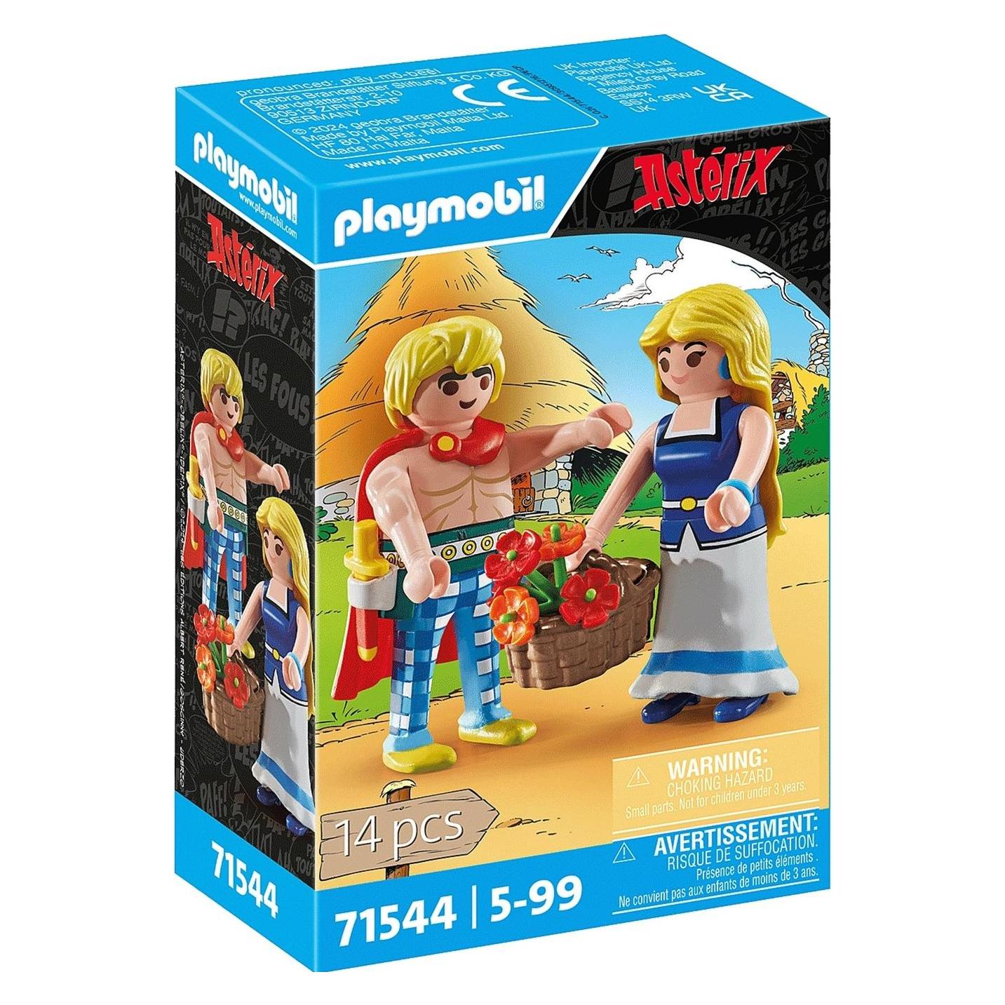 Playmobil Asterix: Tragicomix und Falbala (71544)