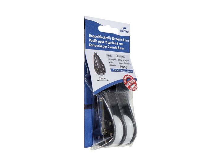 Meister + Co Blockrolle Seil 3.5 cm