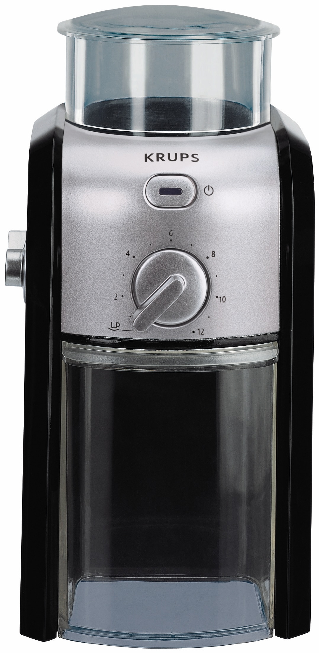 Krups G VX2 42 Kaffee-Espresso-Mühle Schwarz / Chrom GVX242